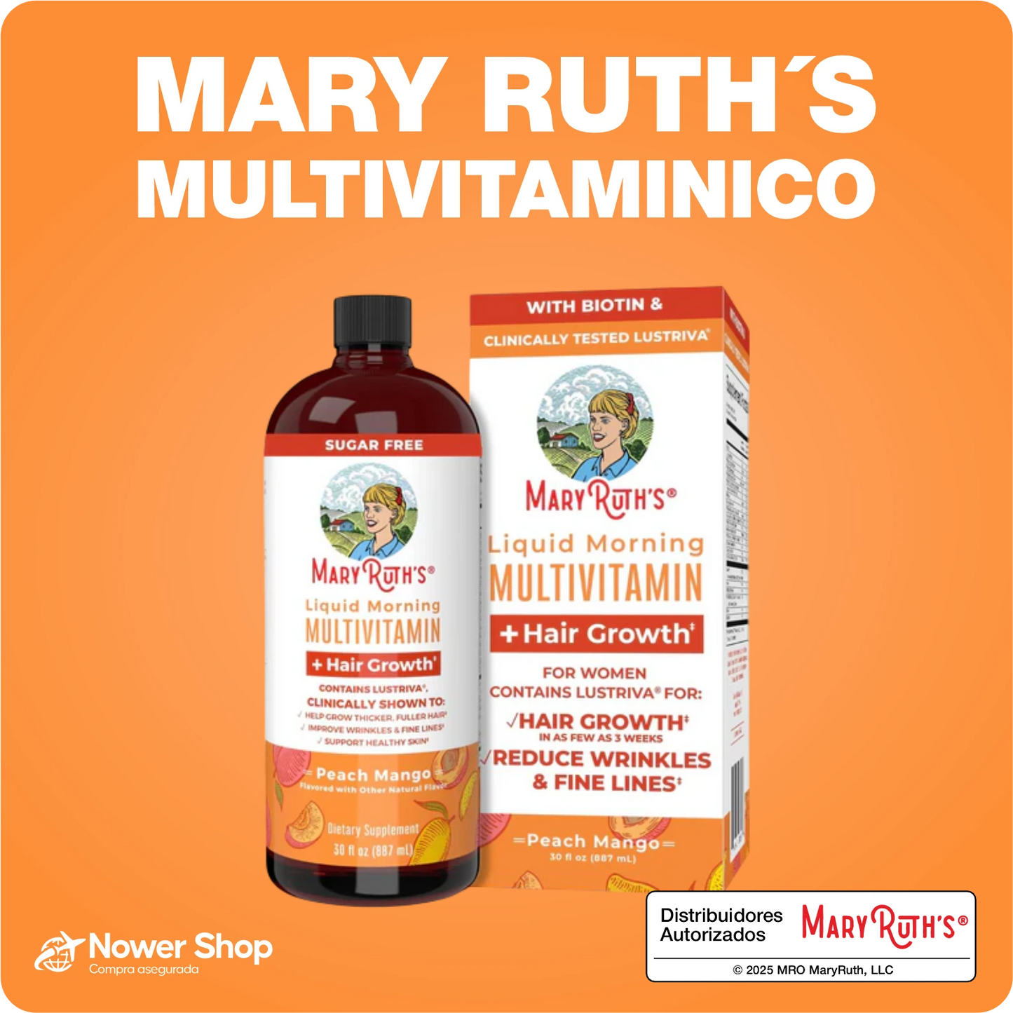 Multivitamínico Líquido Mary Ruth´s