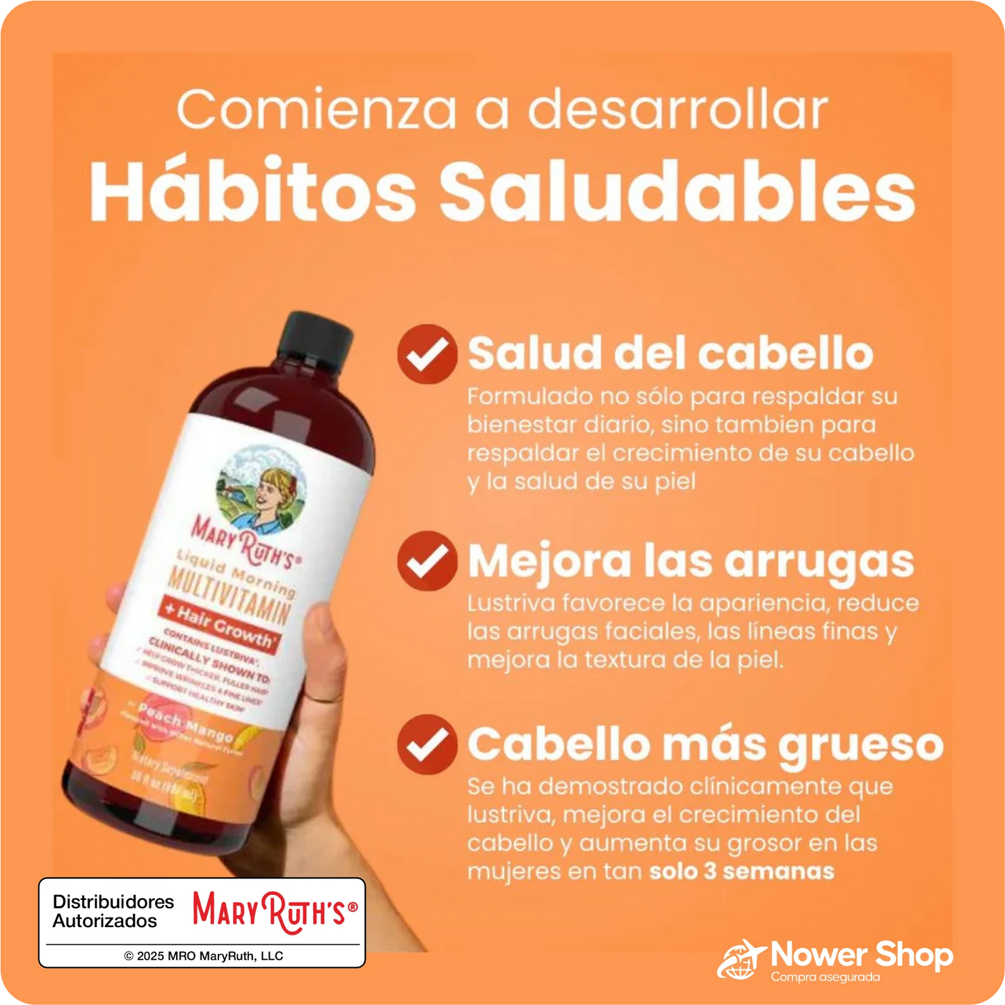 Multivitamínico Líquido Mary Ruth´s