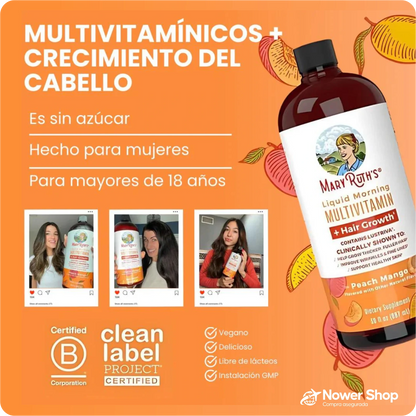 Multivitamínico Líquido Mary Ruth´s