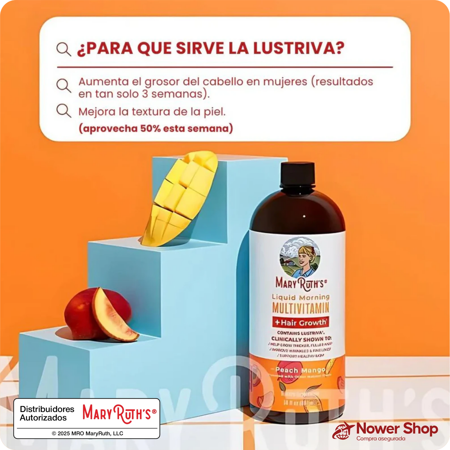 Multivitamínico Líquido Mary Ruth´s