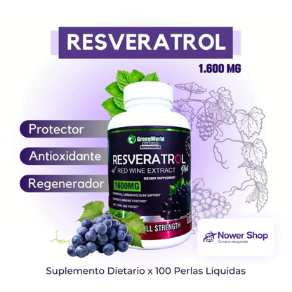 RESVERATROL IMPORTADO 1600 MG